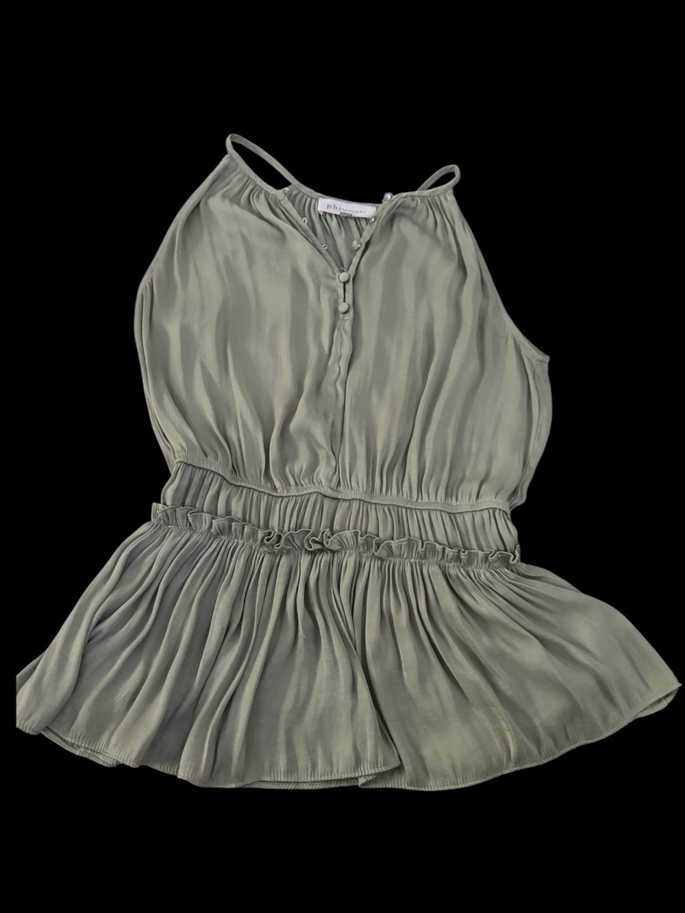 Philosophy Sage Green Sleeveless - Picture 4 of 6